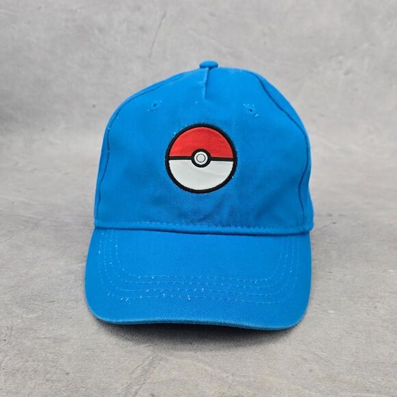 Pokemon‎ Classic Logo Hat Adjustable Snapback Blue Color One Size Cap - Picture 1 of 11
